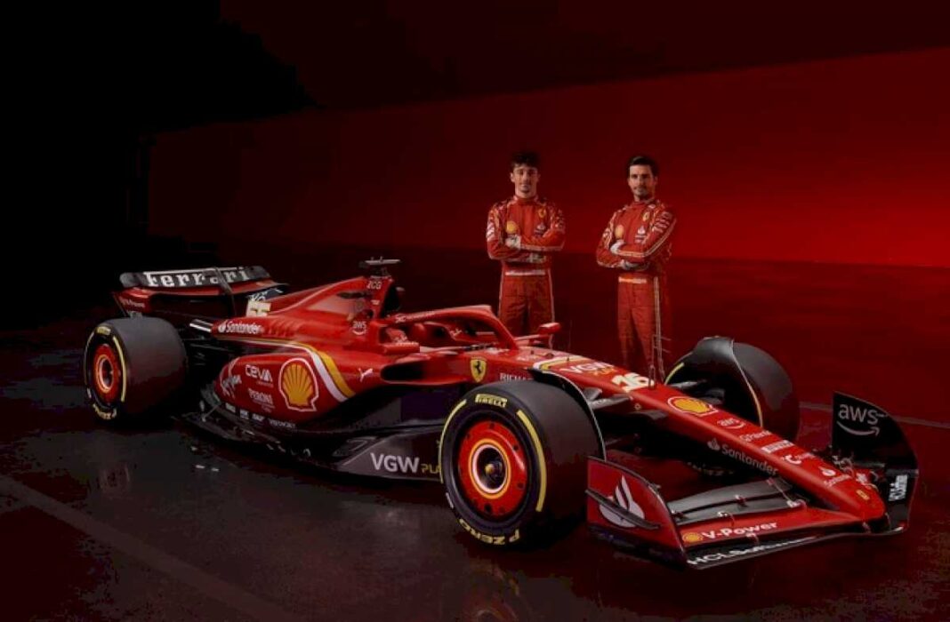 ferrari-y-el-efecto-hamilton:-la-escuderia-presento-su-nuevo-auto,-pero-solo-se-habla-del-gran-pase-de-la-formula-1