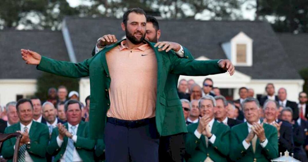 scottie-scheffler,-la-aplanadora-del-golf,-gano-su-segundo-masters-de-augusta