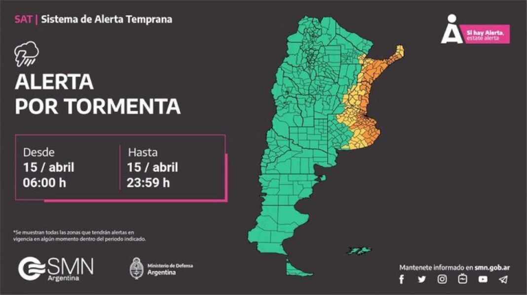 clima-hoy:-amplian-las-alertas-naranjas-por-lluvias-y-tormentas-a-casi-todo-buenos-aires-y-otras-4-provincias