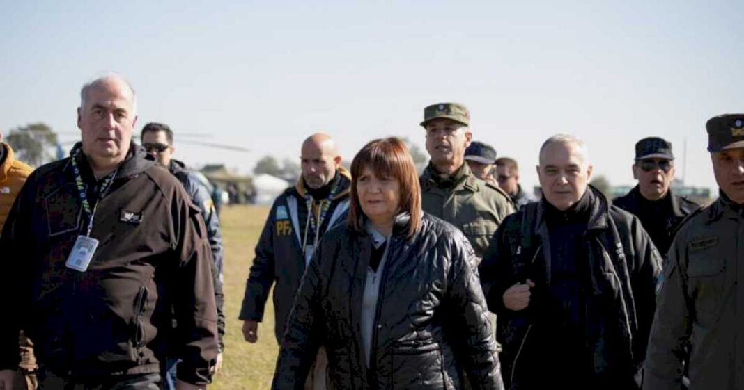 no-tenemos-datos-de-loan,-admitio-patricia-bullrich-desde-la-zona-de-rastrillajes-para-hallar-al-chico-desaparecido-en-corrientes